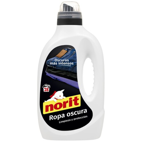 NORIT Detergent líquid roba negra de 28 dosis