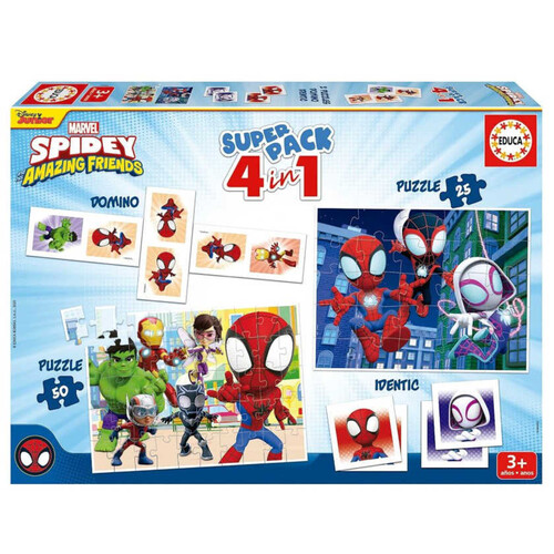 EDUCA Joc de taula Superpack Spidey & Friend