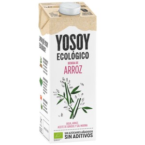 YOSOY Bebida de arroz ecológica en cartón 1L