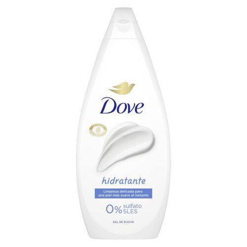 DOVE Gel de bany hidratant 0% sulfats