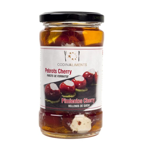 CODINA ALIMENTS Pebrots Cherry farcits de formatge