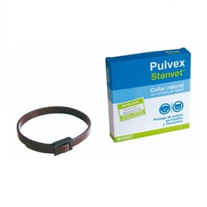 PULVEX Collar natural para perro y gato antiparásitos 