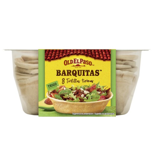 OLD EL PASO Barquetes mexicanes de blat