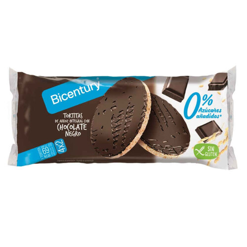 BICENTURY Coquetes d'arròs amb xocolata negra