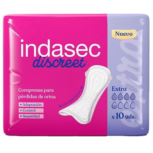 INDASEC Compresa per incontinència extra