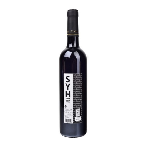 JANINE SYRAH Vi negre ecològic DO Tarragona Km0