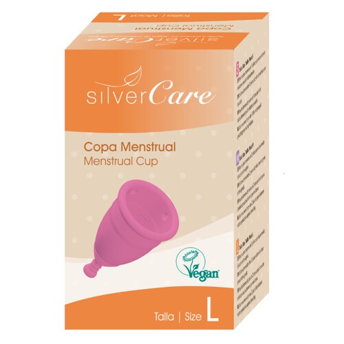 SILVER CARE Copa menstrual talla L ecològica