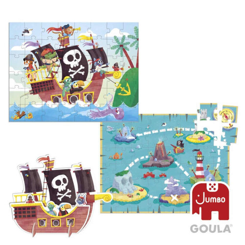 JUMBO Trencaclosques Pirates tamany XXL