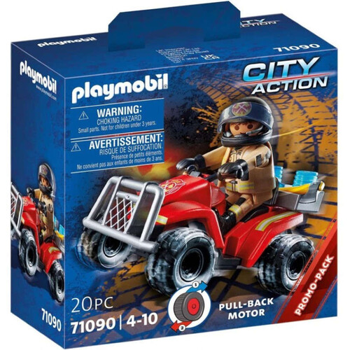 PLAYMOBIL Bombers Speed Quad