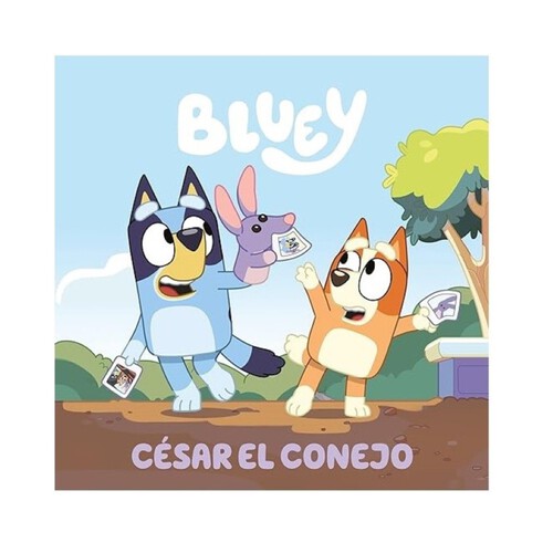 ED. BEASCOA Llibre Bluey. César el conejo