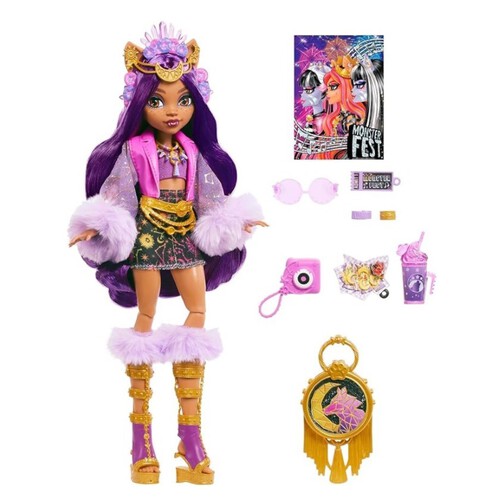 MONSTER HIGH Nina Clawdeen Wolf Fest