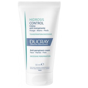 DUCRAY Crema antitranspirante Hidrosis para manos y pies 0.05L