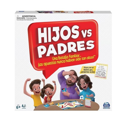 SPIN MASTER Joc de preguntes Hijos VS Padres