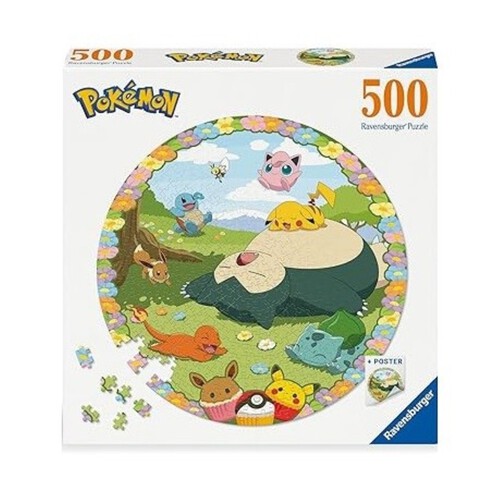 RAVENSBURGER Trencaclosques Pokémon rodó