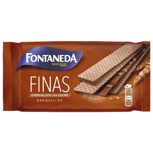 FONTANEDA Galetes fines de xocolata amb llet