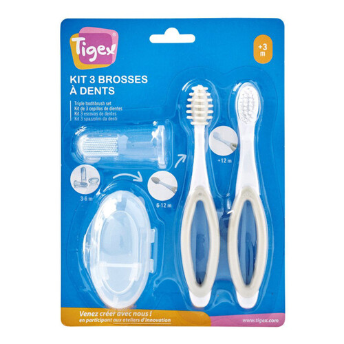 TIGEX Kit de raspalls de dents