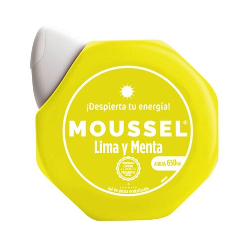 MOUSSEL Gel de dutxa Llima i Menta