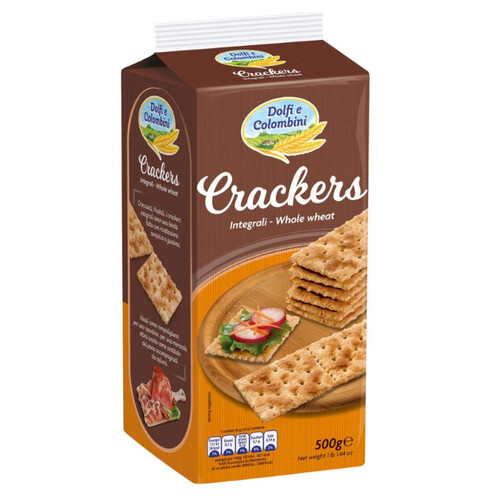 DOLFI E COLOMBINI Crackers salats integrals