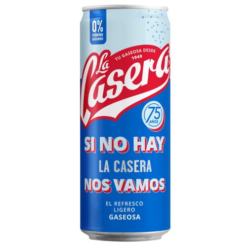 LA CASERA Gasosa en llauna