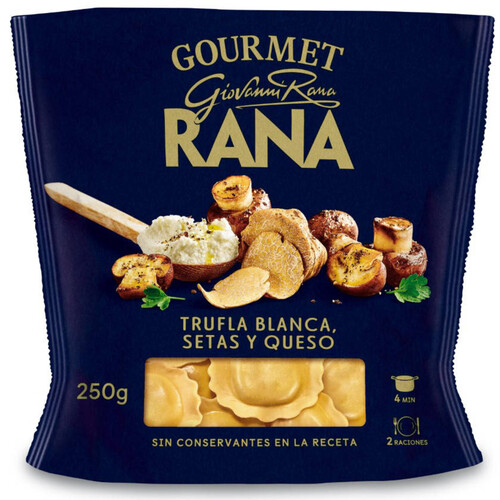 RANA Raviolis tòfona blanca,bolets i formatge