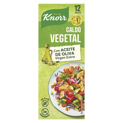 KNORR Brou vegetal en pastilles