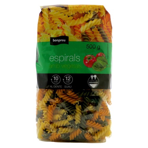 BONPREU Espirals amb vegetals