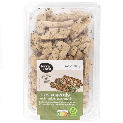 TERRA I TAST Tires vegetals amb herbes provençals