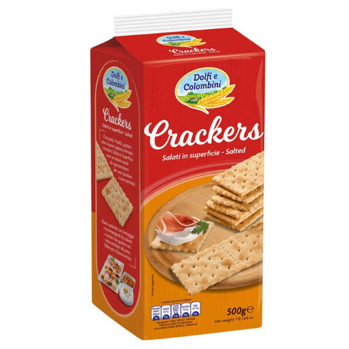 DOLFI E COLOMBINI Crackers salats