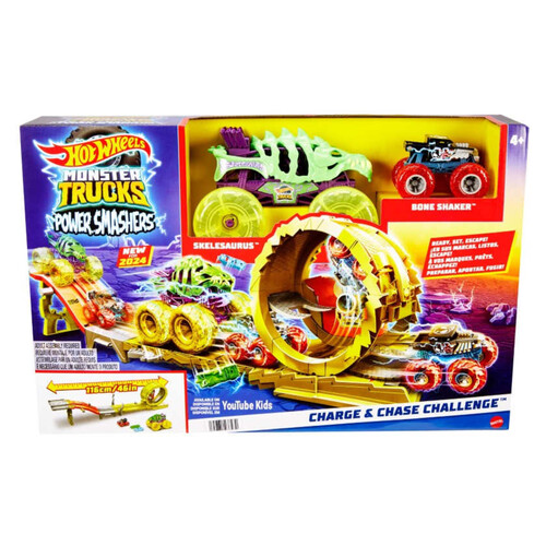 HOT WHEELS Pista Monster Trucks Race&Chase