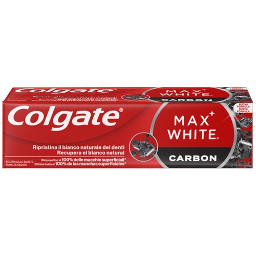 COLGATE Dentifrici amb carbó