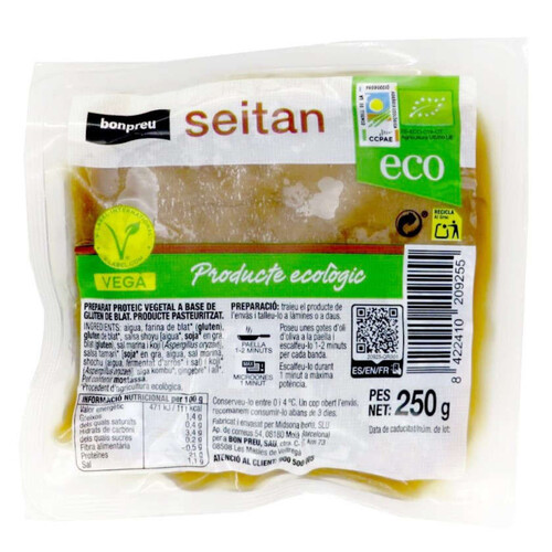 BONPREU Seitan ecològic