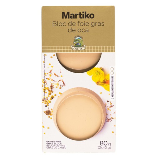 MARTIKO Bloc de foie gras d'oca