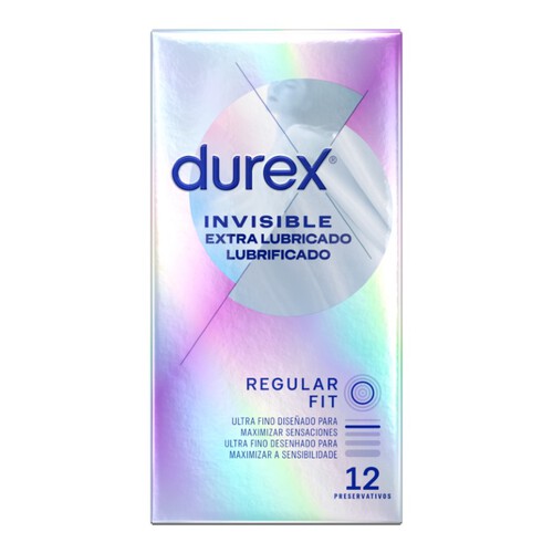 DUREX Preservatiu invisible extra lubricat