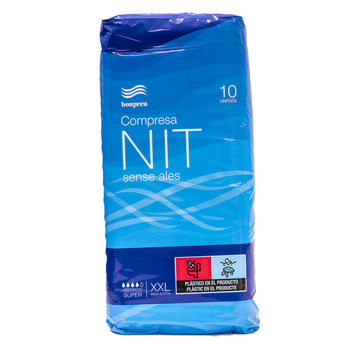 BONPREU Compresa de nit sense ales