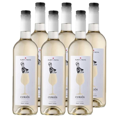 CURIOS Caixa de vi blanc ecològic DO Penedès Km0