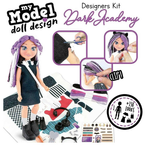 EDUCA My model doll design Dark Academy