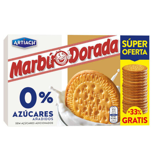 MARBÚ DORADA Galetes Maria tradicional 0% sucres