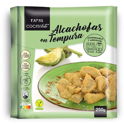 COCINARTE Carxofes en tempura