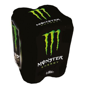 MONSTER ENERGY Bebida energética en lata 4 x 0.5L