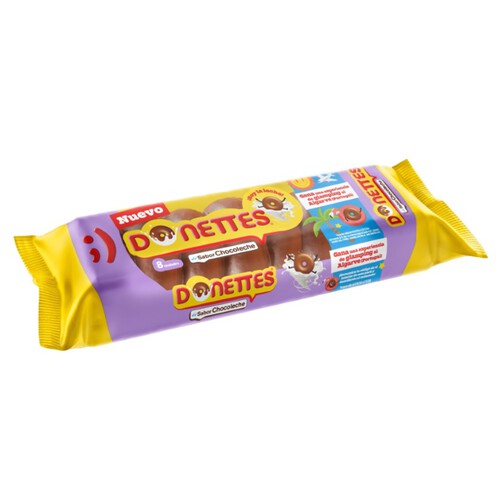 DONETTES Donettes de xocolata amb llet