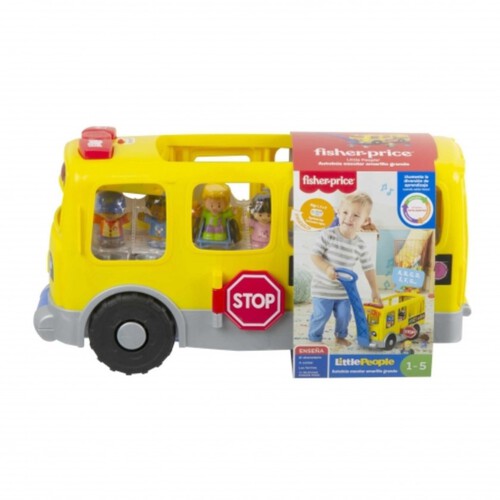 FISHER PRICE Autobús escolar gran Little People