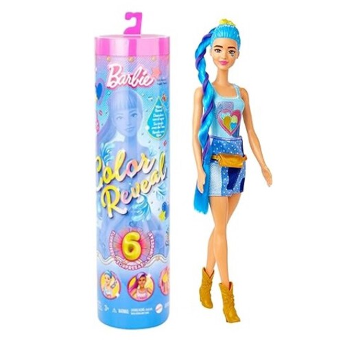 BARBIE Nina color reveal serie denim