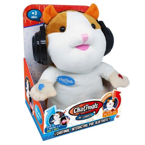 CHATIMALS Peluix hámster amb bluetooth