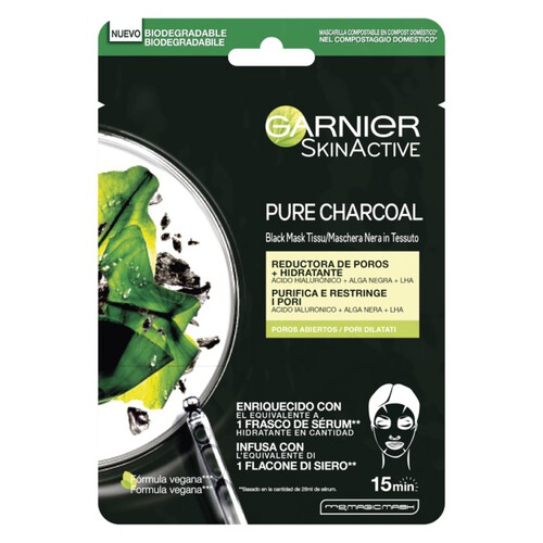 GARNIER Mascareta facial hidratant Pure Charcoal