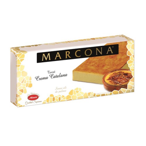 MARCONA Torró de crema catalana