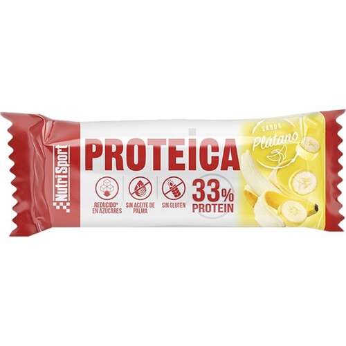 NUTRISPORT Barreta proteica de plàtan