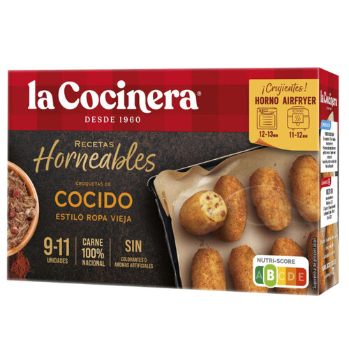 LA COCINERA Croquetes de carn d'olla estil roba vella