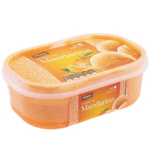 BONPREU Helado sorbete de mandarina 0.5kg