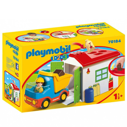 PLAYMOBIL Camió amb garatge