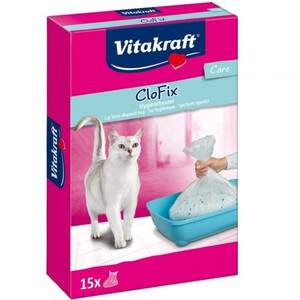 VITAKRAFT Bolsas para la higiene para gato 15 por envase